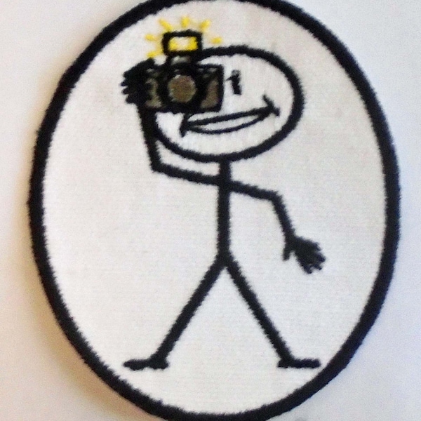 Iron-On Patch - PHOTOGRAPHER