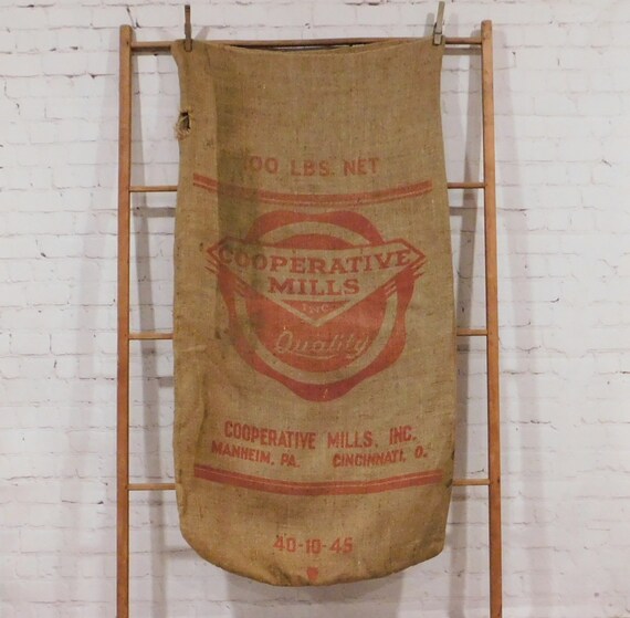 Burlap feed bags shop