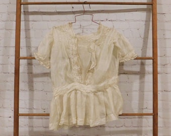 Antique Child's Blouse or Petticoat Layer, CA11