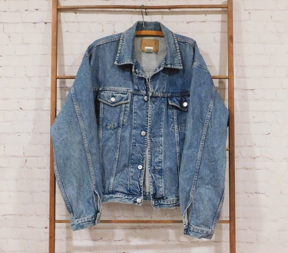 Gap Stonewashed Denim Jacket, XL, Vintage Jean Ja… - image 2