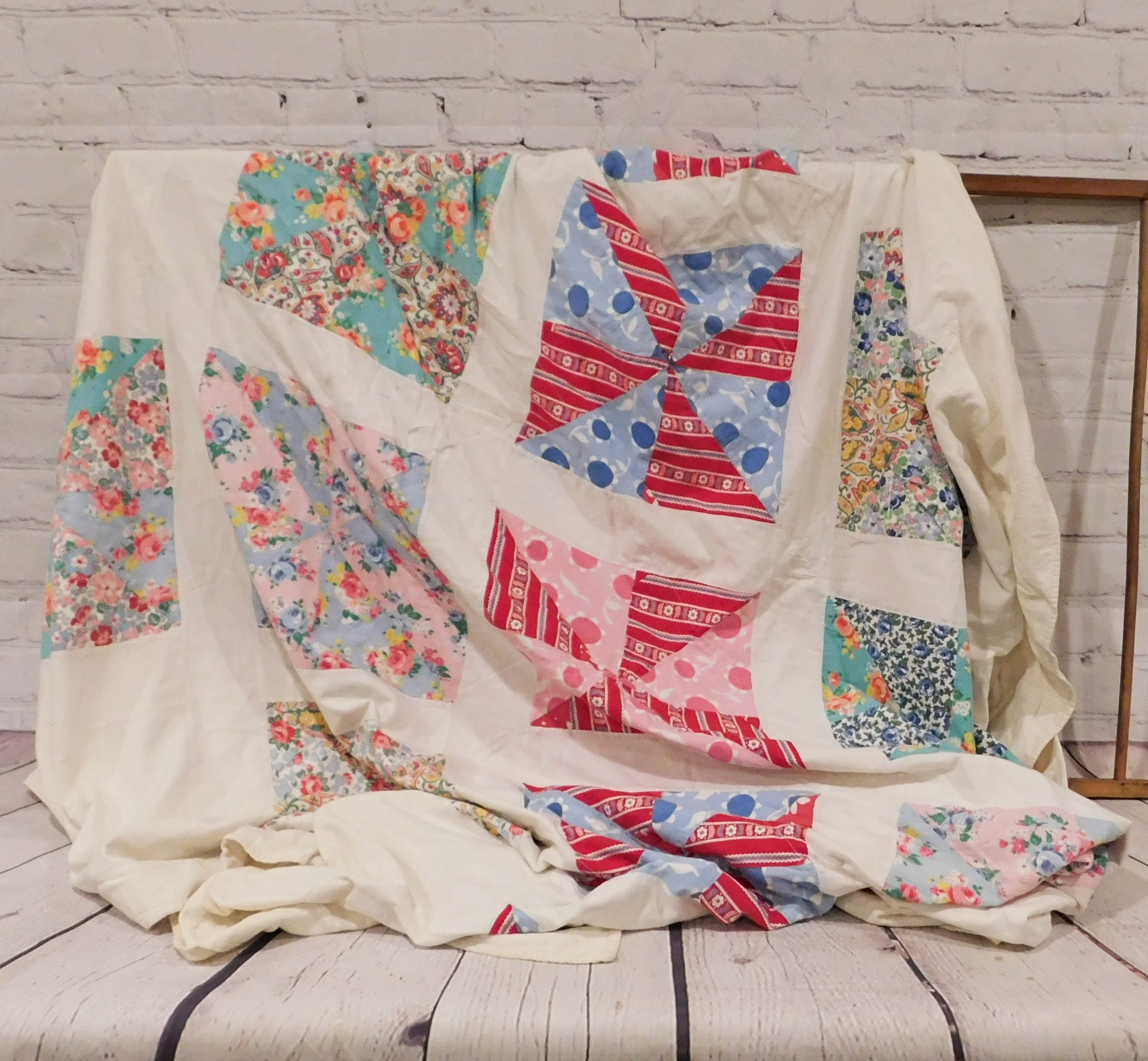 Vintage Antique Feed Sack - Etsy
