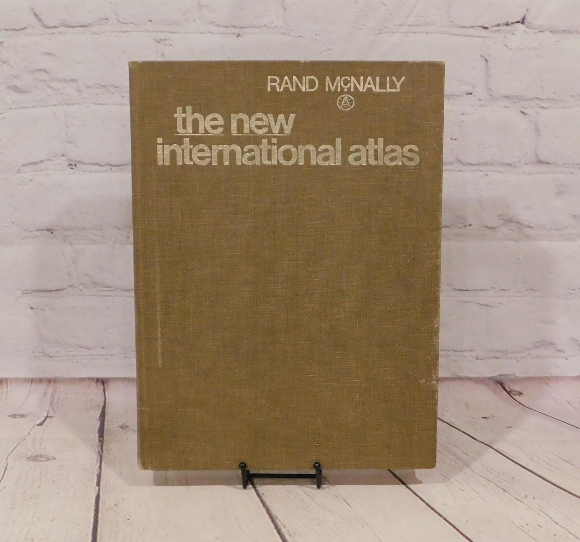 Rand Mcnally Atlas - Etsy