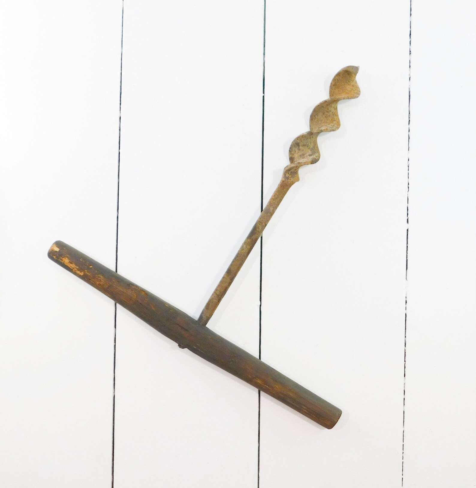 Antique Auger Drill Gimlet Post and Beam Drill Antique Etsy