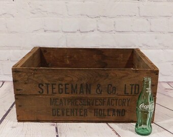 Wire Milk Crate, Vintage Creamland Dairy Milk Crate, Four Gallon