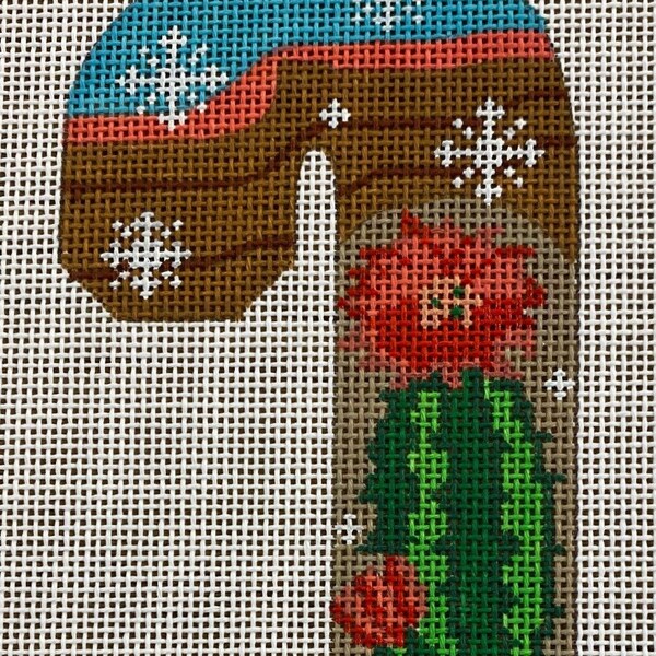 Candy Cane Christmas Cactus Etsy