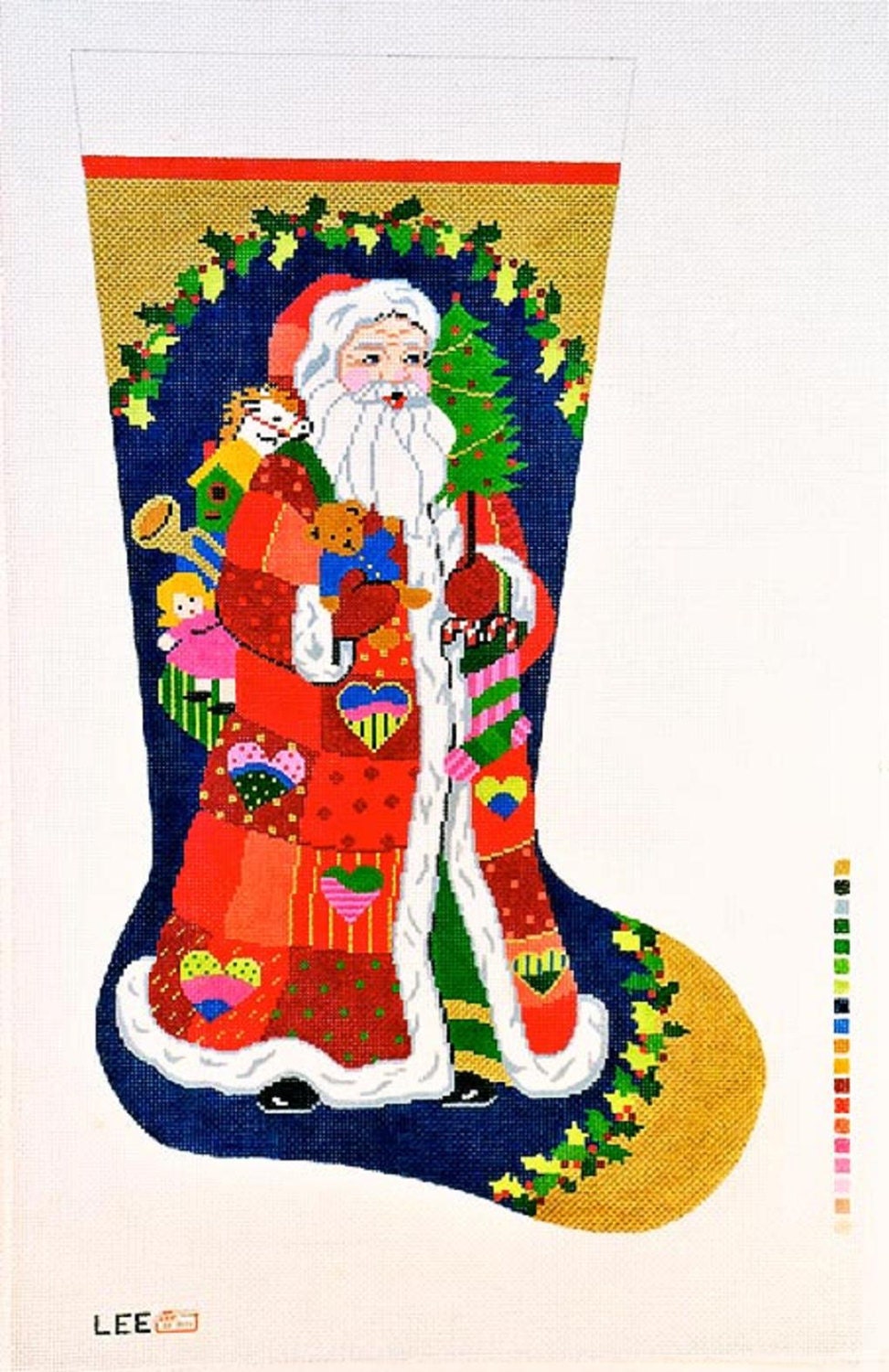 Alice Peterson Full Size Needlepoint Christmas Stocking Kits in a Variety  of Designs 