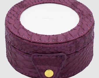 Needlepoint Lee Gift Box Leather ~ Choose Your Color!!