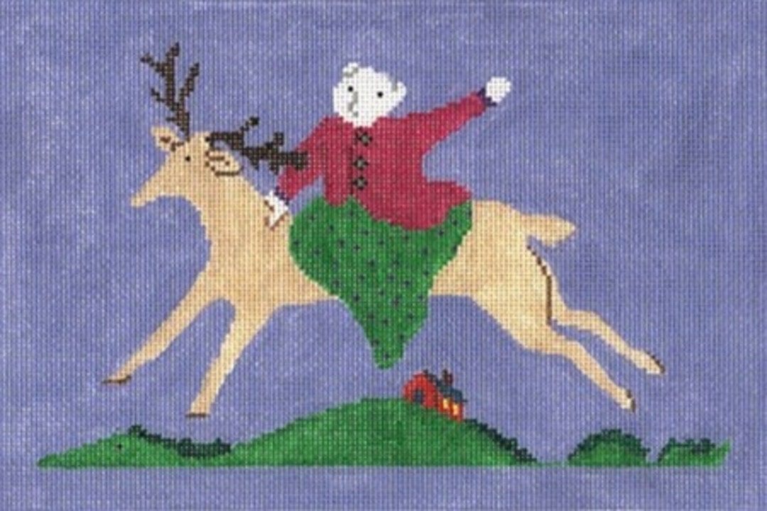 Needlepoint Handpainted Cooper Oaks Beverly Giddy up 6x9 - Etsy
