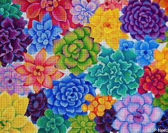 Needlepoint Handpainted JP Needlepoint Whats That? 10x15