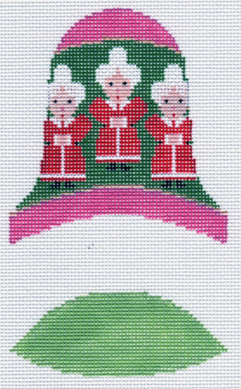 Needlepoint Handpainted CHRISTMAS Labors of Love Dimensional | Etsy