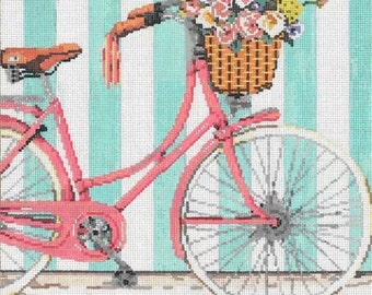 Handpainted Needlepoint Sandra Gilmore Ride 12x12