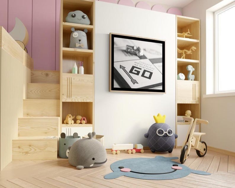 Game Room Decor, Board Game Art, Classic Board Game Black and White Photography, Wall Art for Play Room | Print, Canvas or Metal image 3