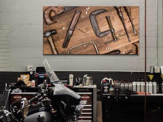 Garage Man Cave Posters TVR Wooden Sign Car Gift 20cm Wall Art For