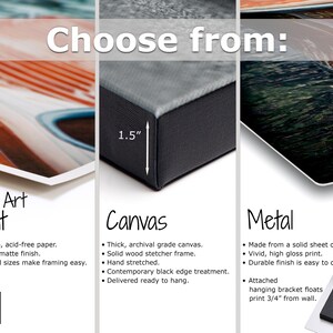 a brochure showing different types of art