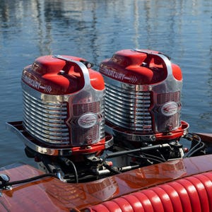Antique Outboard Motor Nautical Decor Print, Vintage Speed Boat Photography on Print, Canvas or Metal.