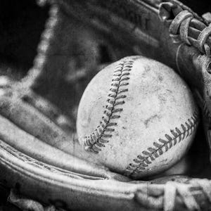 Baseball Art, Baseball Picture, Sports Wall Art, Vintage Baseball Boys Room Decor in Print, Canvas and Metal 画像 2