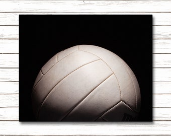 Volleyball Wall Art, Teen Girls Bedroom Decor, Gift for Volleyball Player on Print, Canvas or Metal