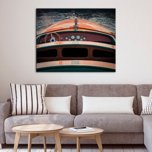Classic Wood Boat Fine Art Photography Nautical Art for Men - Etsy