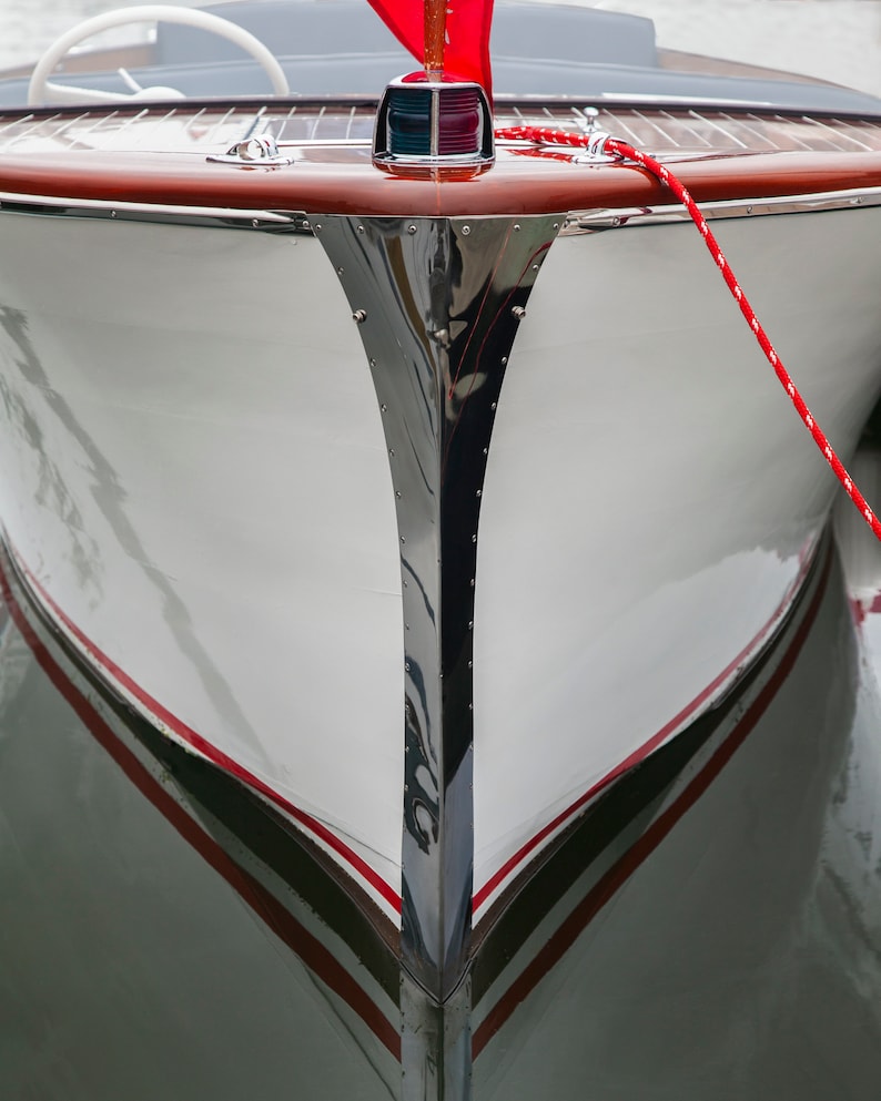 Nautical Art Wooden Boat Photography Vintage Boat Wall Art Etsy