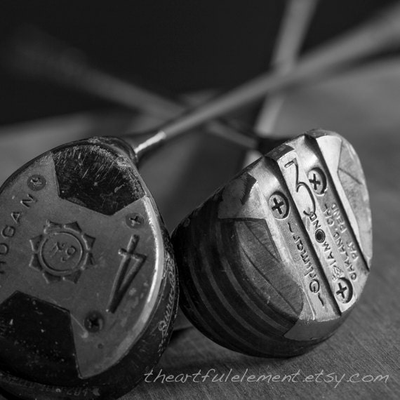 Golf art, Golf decor, Man cave, Sports art, Golf gifts for men, Wall art, Art for guys, Canvas, Game room / Golf clubs