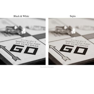 Game Room Decor, Board Game Art, Classic Board Game Black and White Photography, Wall Art for Play Room | Print, Canvas or Metal image 4