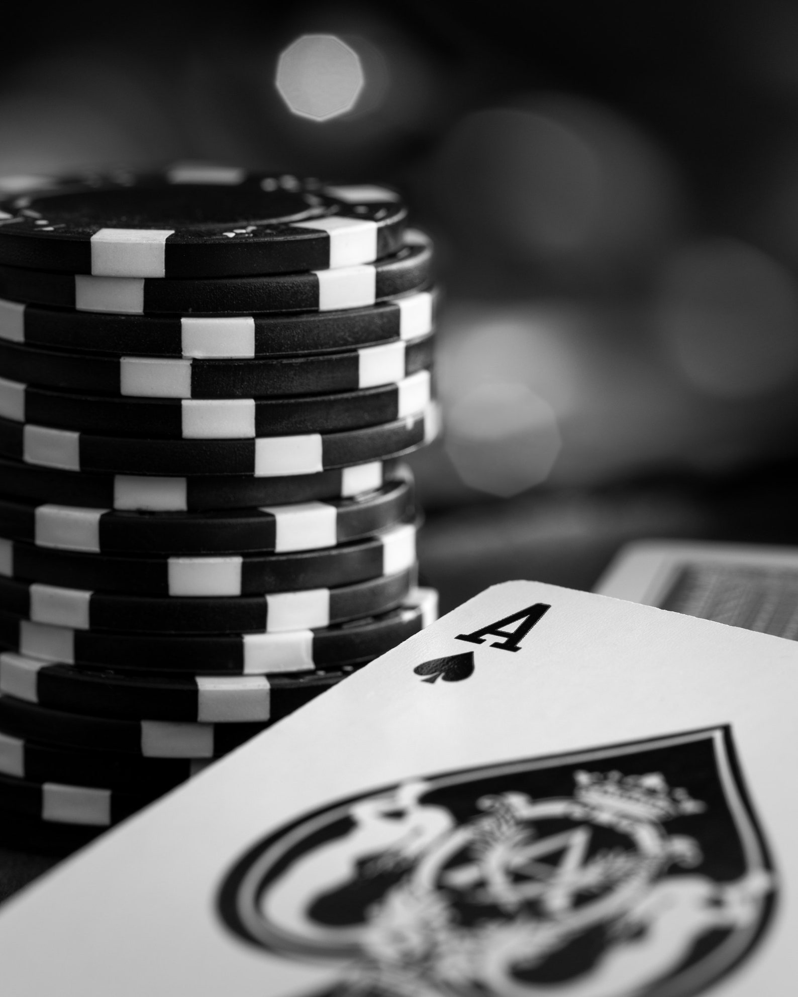 Playing Card Art Poker Ace of Spades Fine Art Photograph Etsy