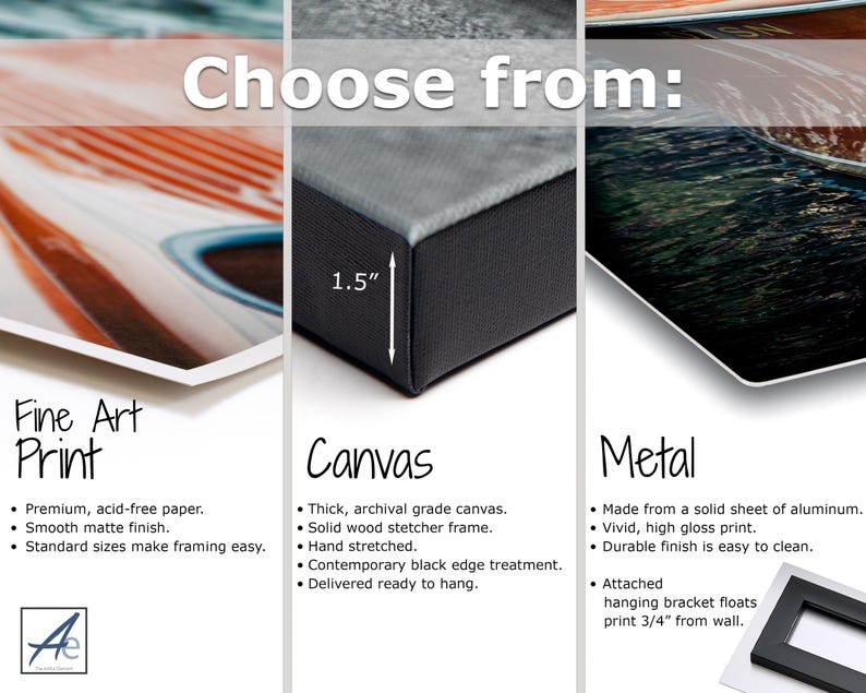 a brochure showing different types of art