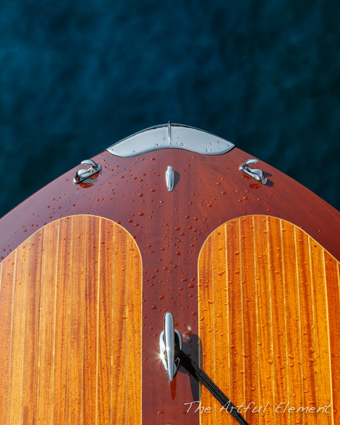 Nautical Decor Vintage Wooden Boat Print Lake House Decor Etsy