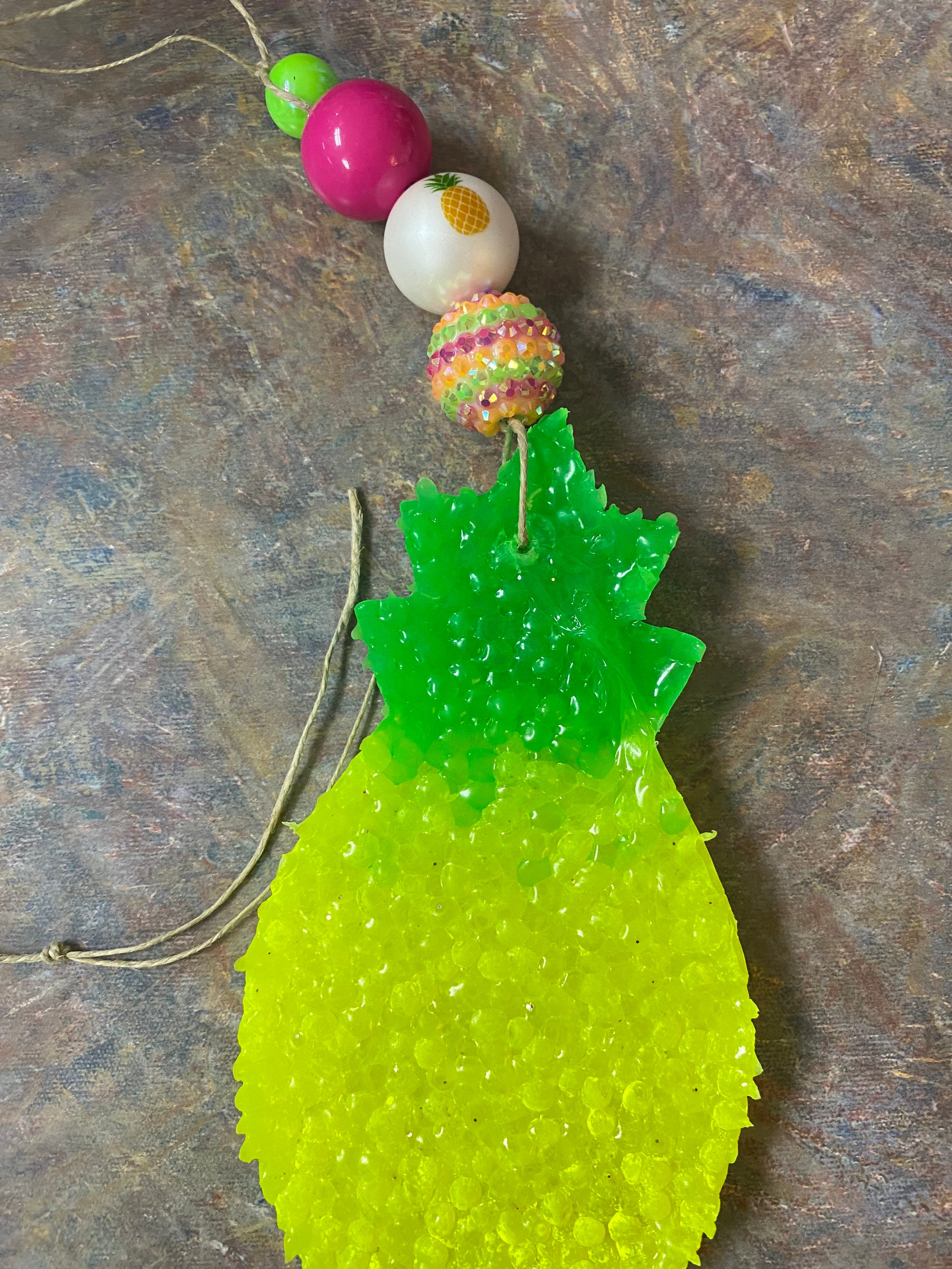 Pineapple air freshener/ freshies Etsy