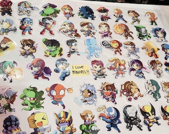 MVC Vinyl Stickers 3Inches