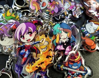 Darkstalkers / Vampire Savior Keychains!