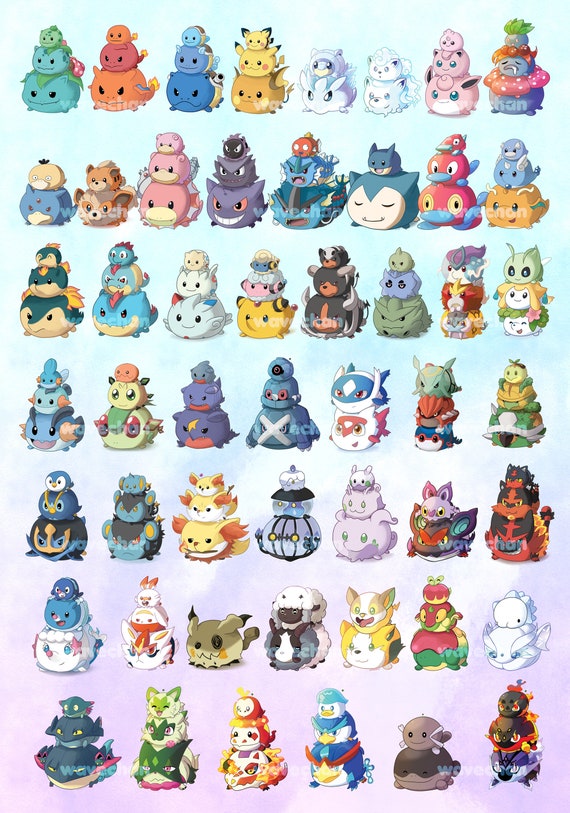 バンプレスト　ポケモンリングキーチェーン【３３個】まとめ売り 当時物・レトロ】ポケモン リングキーチェーン/キーホルダー 2種