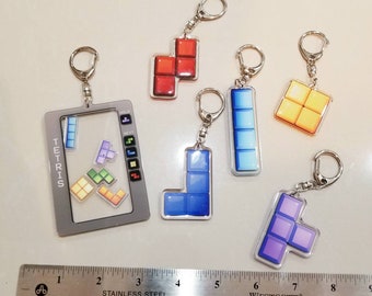 Tetris keychains!!