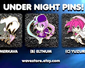 Under Night In-birth Enamel Pins