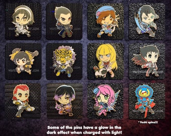 Tekken 8 Enamel Pins!