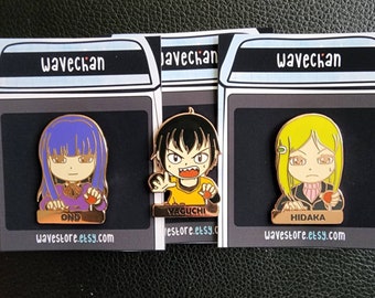 High Score Girl Enamel Pins!