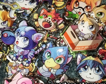 Supurr Smash Cats Ultailmate Keychains - Updated to Sora!