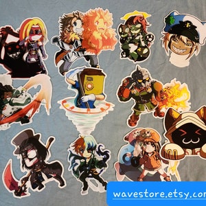 Guilty Gear and Tao motion stickers!