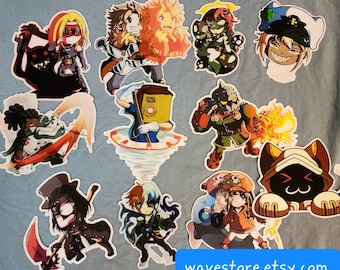 Guilty Gear and Tao motion stickers!