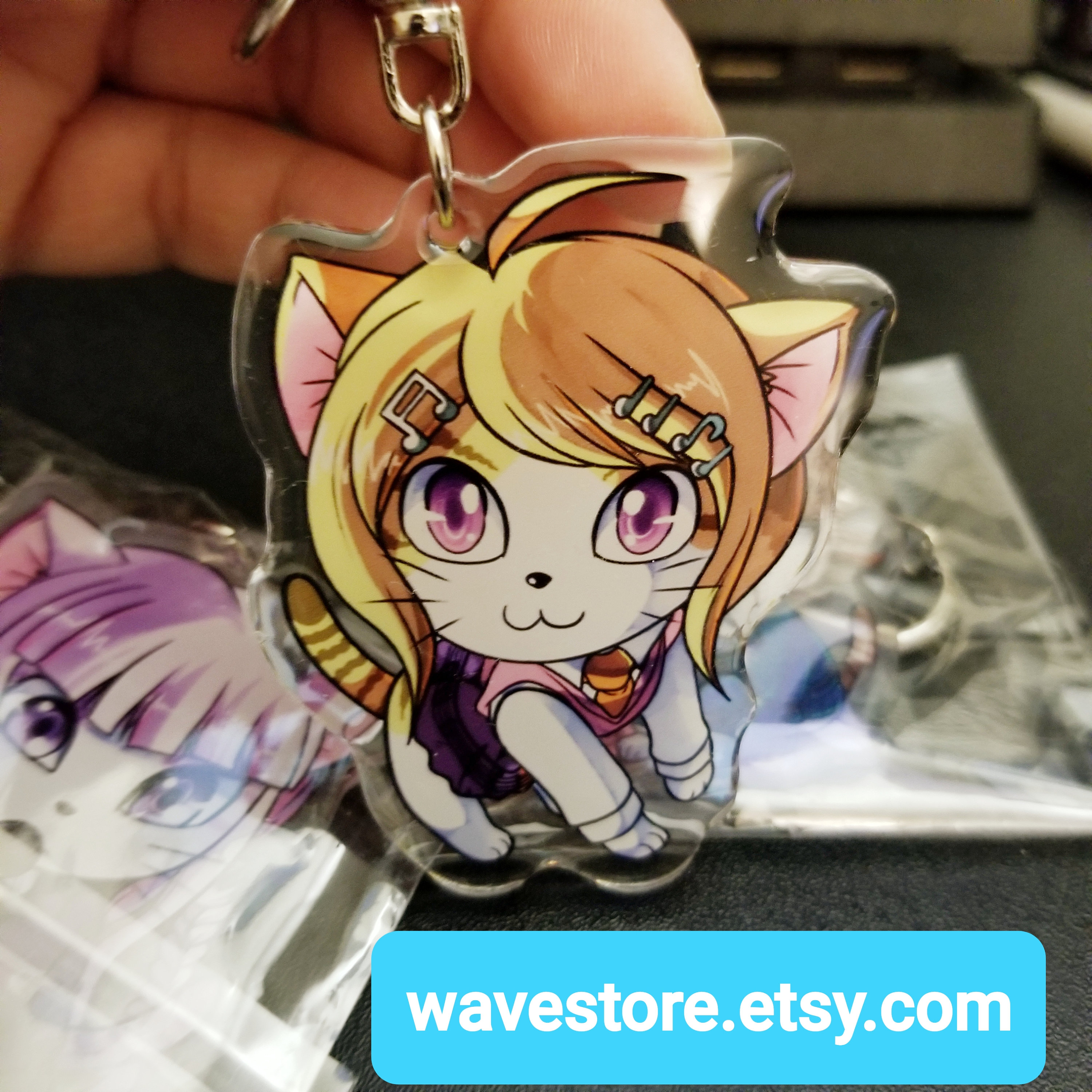 RONRON☆ALPACA CAT KEYRING ALPACA CAT KEYRING GREY - RONRON 론론
