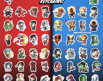 UMVC3 2" Keychains