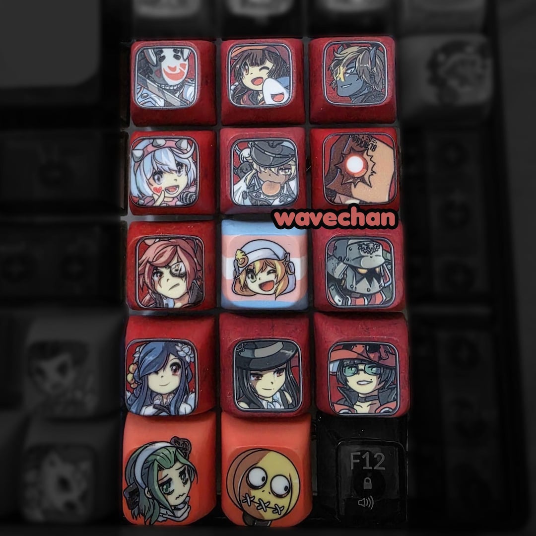 Guilty Gear Keycaps - Etsy