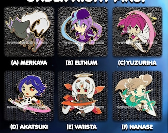 Under Night In-birth Enamel Pins