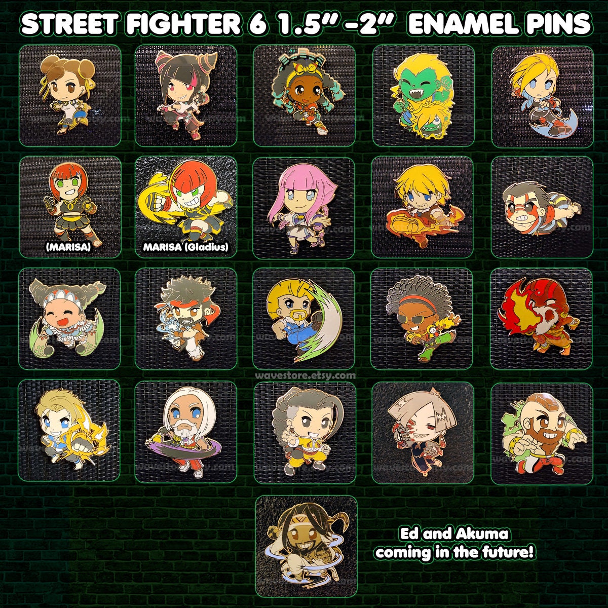 Street Fighter - Blanka – Pinfinity - Augmented Reality Collectible Pins