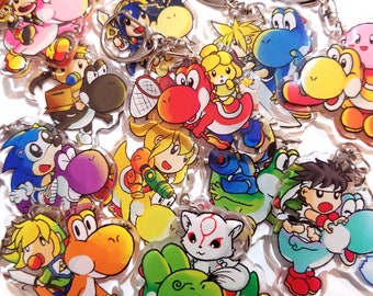 Yoshi Baby Keychains!