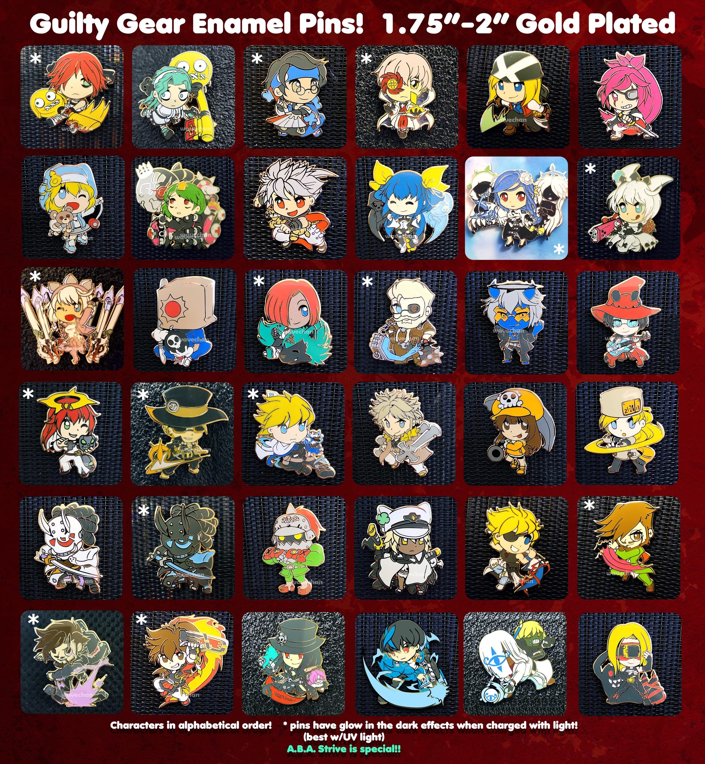 Guilty Gear Enamel Pins! - Etsy