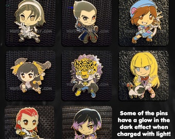 Tekken 8 Enamel Pins!