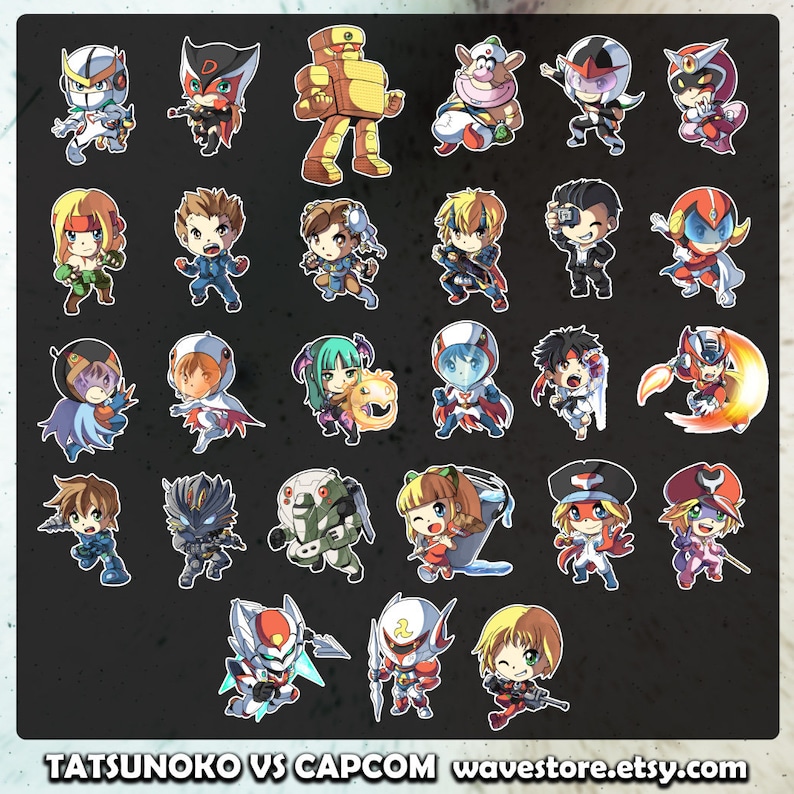 Tatsunoko vs Capcom 2 Keychains image 1