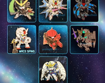 Gundam Enamel Pins!