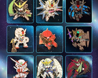 Gundam Enamel Pins!